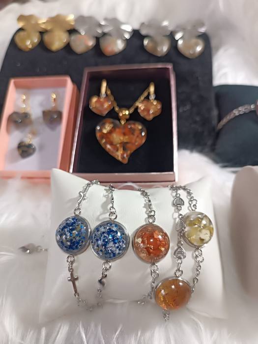 Conjunto Coração Multicor